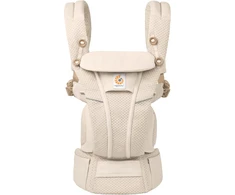 Ergobaby Omni Breeze kūdikių nešioklė su SoftFlex tinkleliu, 3,2–20,4kg, BCZ360PNATBGE