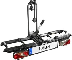 EUFAB dviračių laikiklis automobiliui, 2 dviračiams, 60,14 kg, juodas, 12010LAS