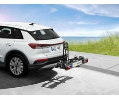 EUFAB dviračių laikiklis Premium II Juodas Edition, 2 dviračiams, sulankstomas, 60 kg, juodas