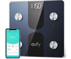 eufy išmaniosios svarstyklės kūnui C1, LED ekranas, Bluetooth, 12 matavimų