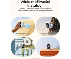 eufy lauko belaidė apsaugos kamera eufyCam C35, 1080p, Wi-Fi, IP67, 2 vnt.