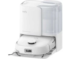 eufy robotas dulkių siurblys, 20000 Pa siurbimo galia, HydroJet sistema, DuoSpiral šepetėliai, T2353