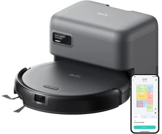 eufy robotas dulkių siurblys su automatine ištuštinimo stotele 4000 Pa T2292