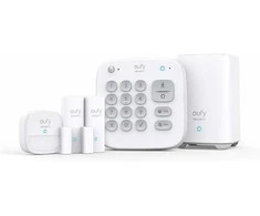 eufy Security 5 dalių išmanus namų signalizacijos rinkinys su judesio ir durų/langų jutikliais