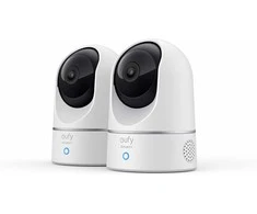 eufy Security Solo IndoorCam E220 P24 2K Wi‑Fi vidaus stebėjimo kamera, komplektas 2 vnt.