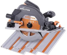 Evolution Power Tools diskinis pjūklas 1600 W, 185 mm, kampo reguliavimas, su 1020 mm kreipiamąja, 027-0003