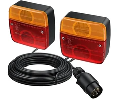 EYPINS universalūs LED galiniai priekabos žibintai 12 V, 21 W, 7 kontaktų, 7.5 m, MY363a