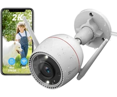 EZVIZ lauko Wi‑Fi stebėjimo kamera 2K 3 MP su spalviniu naktiniu matymu C3TN 3MP