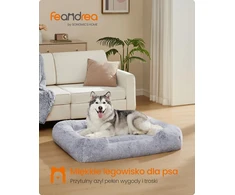 Feandrea XXL šunų guolis 120 × 85 × 23 cm su neslystančiu pagrindu