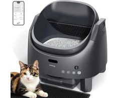 FEELNEEDY automatinė savaime išsivalanti kačių kraiko dėžė su programėle, 1–15 kg, 4075B