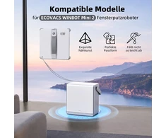 Fenkabs mikropluošto šluostės langų valymo robotui Ecovacs Winbot Mini 2, 10 vnt.