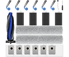 Fenkabs robotų dulkių siurblių priedų rinkinys Ecovacs Deebot T90 ir X12, 21 vnt., t90 pro omni