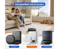 Fenkabs robotų dulkių siurblių priedų rinkinys Ecovacs Deebot T90 ir X12, 21 vnt., t90 pro omni