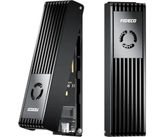 FIDECO M.2 NVMe ir SATA SSD dėklas su USB 3.2 Gen 2 10 Gbps, M211F