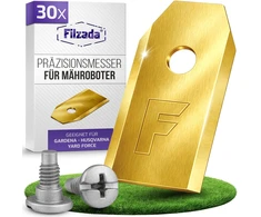 Filzada titaninių peiliukų rinkinys robotinėms vejapjovėms Husqvarna Gardena, 30 vnt, 0,75 mm, 3 g