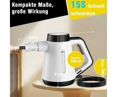 Fippesax Rankinis garų valiklis, 400 ml