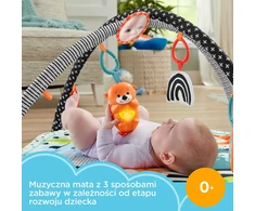 Fisher-Price edukacinis kilimėlis 3 viename su šviesomis ir muzika HBP41