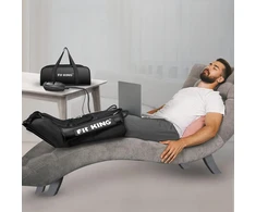 FIT KING kompresinis pėdų ir blauzdų masažuoklis su 3 režimais ir 9 intensyvumo lygiais FT-068A