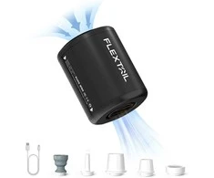 FLEXTAILGEAR elektrinė mini oro pompa, 4 kPa, 180 l/min, įkraunama, USB-C, TINY PUMP 2