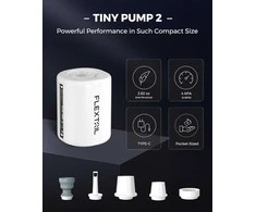 FLEXTAILGEAR nešiojama elektrinė oro pompa, 4kPa, USB-C, 180 l/min, TINY PUMP 2