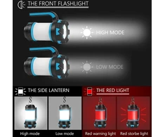 flintronic LED kempingo žibintas 1000 lm su 3600 mAh akumuliatoriumi ir IP64 atsparumu