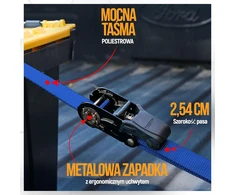 FORTEM transportavimo diržų rinkinys su ratukais, 4 vnt., 1043 kg apkrova, 4,57 m ilgio, S formos kabliai, FRTM-RTDS-2300