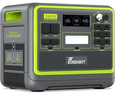 FOSSiBOT nešiojamoji energijos stotelė 2048 Wh LiFePO4 2400 W F2400-EU