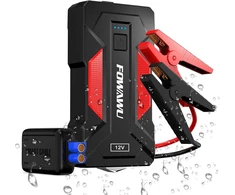 FOWAWU automobilio užvedimo įrenginys 12 V, 24800 mAh, 4000 A, F606