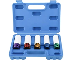 FreeTec smūginių ratų galvučių rinkinys 1/2 colio, 15–22 mm, 5 vnt., FT0064