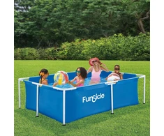 Funsicle stačiakampis karkasinis baseinas 213 x 152 x 61 cm, 1775 l, PVC, mėlynas
