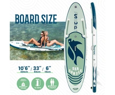 FunWater pripučiama SUP lenta, 3.2 m ilgio, 83 cm pločio, PVC, SUPFW09C