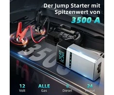 Fuqiduo Automobilio užvedimo įrenginys su oro kompresoriumi