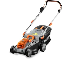 FUXTEC akumuliatorinė vejapjovė 40 V, 43 cm pjovimo plotis, reguliuojamas aukštis, FX-E2RM43SET