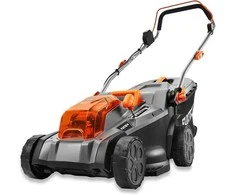 Fuxtec akumuliatorinė vejapjovė 40V 37 cm pjovimo plotis, reguliuojamas aukštis, FX-E2RM37SET