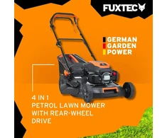 Fuxtec benzininė vejapjovė 4in1, 2,9 kW, 51 cm pjovimo plotis, galinis pavaras, FX-RM5170