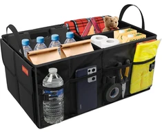 GADLANE automobilio bagažinės organizatorius, sulankstomas, nailoninis, 50 × 38 × 26 cm, GLLBO01