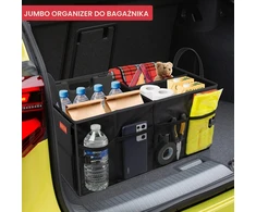 GADLANE automobilio bagažinės organizatorius, sulankstomas, nailoninis, 50 × 38 × 26 cm, GLLBO01