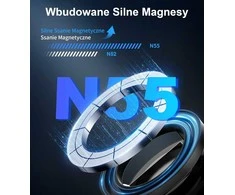 Gahenwo magnetinis automobilinis telefono laikiklis su Magsafe, sulankstomas 360°
