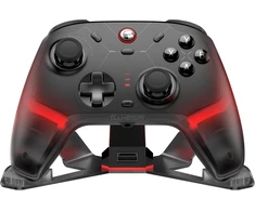 GameSir bevielis žaidimų pultas Cyclone 2, analoginiai Hall efekto spustelėjimai, RGB, juodas