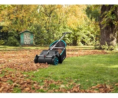 Gardena rankinis lapų ir vejos surinktuvas su reguliuojamu šlavimo aukščiu 03565-88