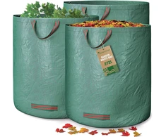 GardenGloss sodo atliekų maišai su rankenomis, 3 vnt. po 272 l, iki 50 kg