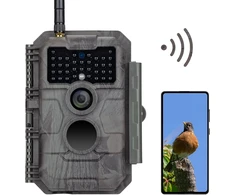 GardePro miško kamera E6 su Wi-Fi, 64 MP, 1296p vaizdo įrašymu ir 940 nm infraraudonaisiais