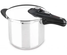 Garų puodas BRA greitpuodis 6 l, nerūdijantis plienas 18/10, indukcijai tinkamas, Vitesse