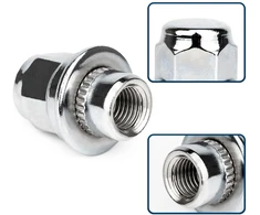 GAsupply chromuotos ratų veržlės M12 x 1.5, 37 mm, SW21, 20 vnt., 5307S