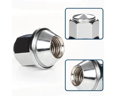 GAsupply uždaros ratų veržlės M12 x 1.5, rakto dydis 19 mm, 20 vnt., 303B20