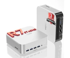 GEEKOM A8 MAX R7 mini kompiuteris su AMD Ryzen 7 8745HS, 16 GB DDR5 RAM ir 1 TB NVMe SSD