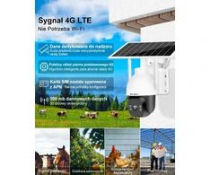 GENBOLT belaidė saulės stebėjimo kamera 4G LTE, 2K raiška, F1.0 diafragma, išorės montavimas, GB203K-4G