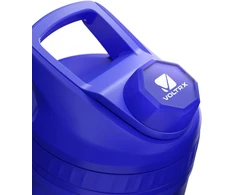 Gertuvė VOLTRX elektrinis baltymų kokteilių plaktuvas ChillMix, 350 ml, USB-C, mėlynas