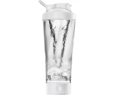 Gertuvė VOLTRX elektrinis baltymų plaktuvas VortexBoost, 700 ml, USB įkrovimas