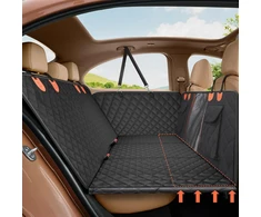 Gimars automobilio sėdynės užtiesalas šunims su kietu dugnu 157 × 132 cm GIM-BSEFD-B03